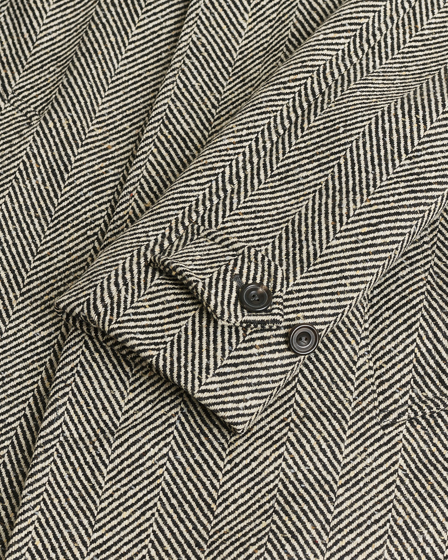 Herre | Pre-owned Jakker | Pre-owned | Private White V.C. Raglan Wool Coat Black & Cream 2 - XS