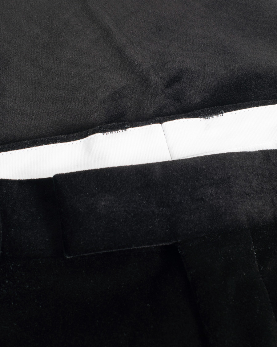 Herre | J.Lindeberg Liam Velvet Trousers Black | Pre-owned | J.Lindeberg Liam Velvet Trousers Black