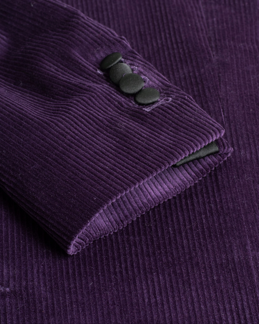 Herre | Pre-owned Blazere | Pre-owned | Morris Heritage Carl Corduroy Dinner Jacket Purple