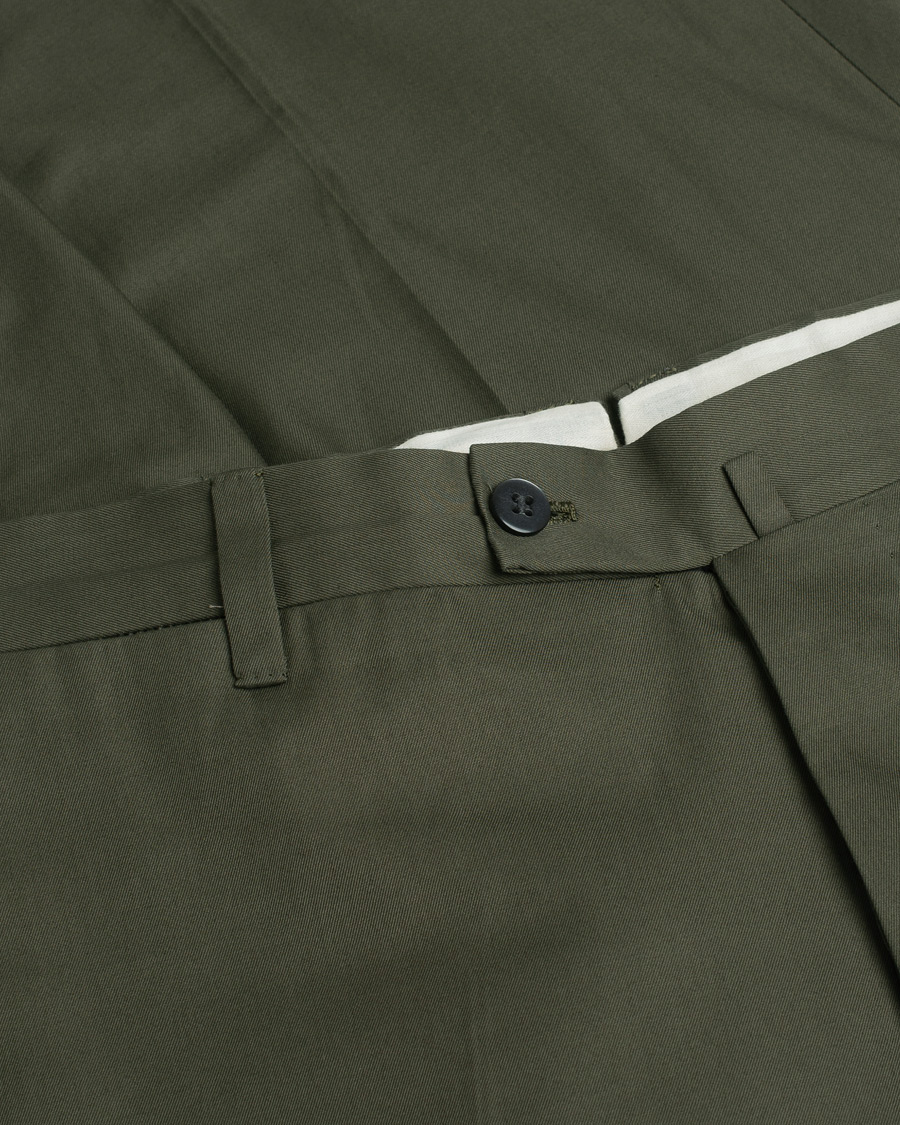 Herre | Pre-owned Dresser | Pre-owned | Orazio Luciano Cotton Suit Green 50