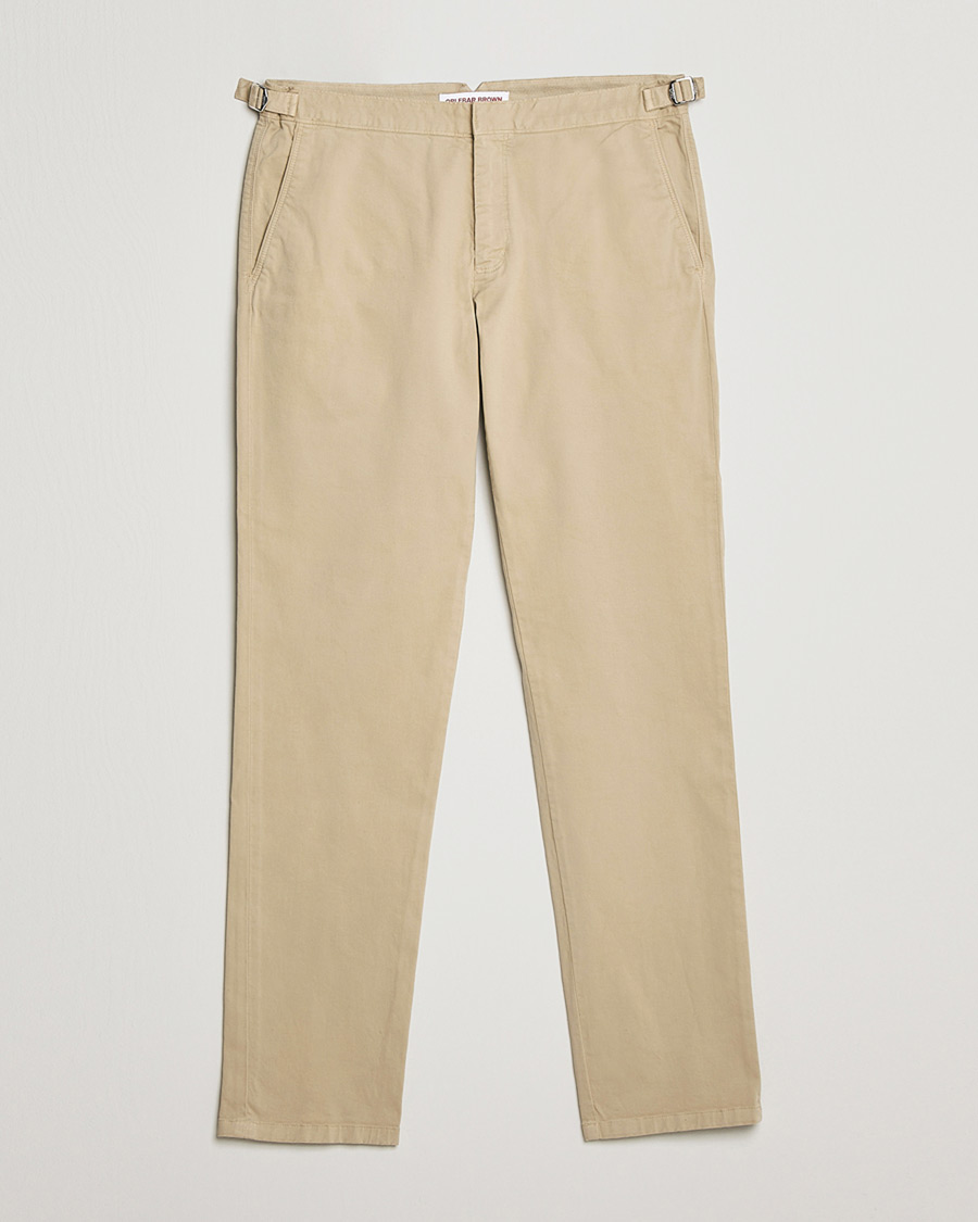 Herre | Pre-owned Bukser | Pre-owned | Orlebar Brown Fallon Stretch Cotton Chinos Sand Dune W32