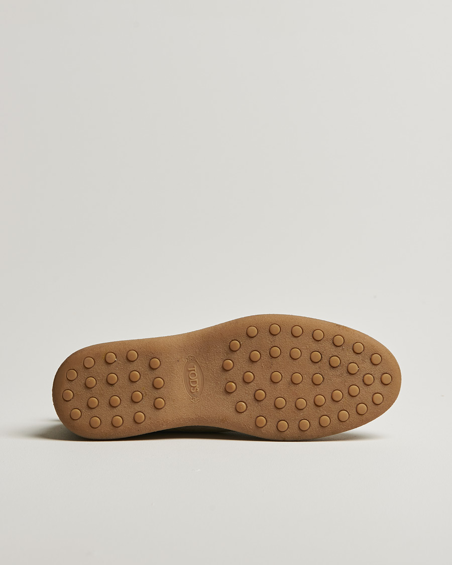 Herre | Tod's Gommino Chukka Boots Taupe Suede | Pre-owned | Tod's Gommino Chukka Boots Taupe Suede