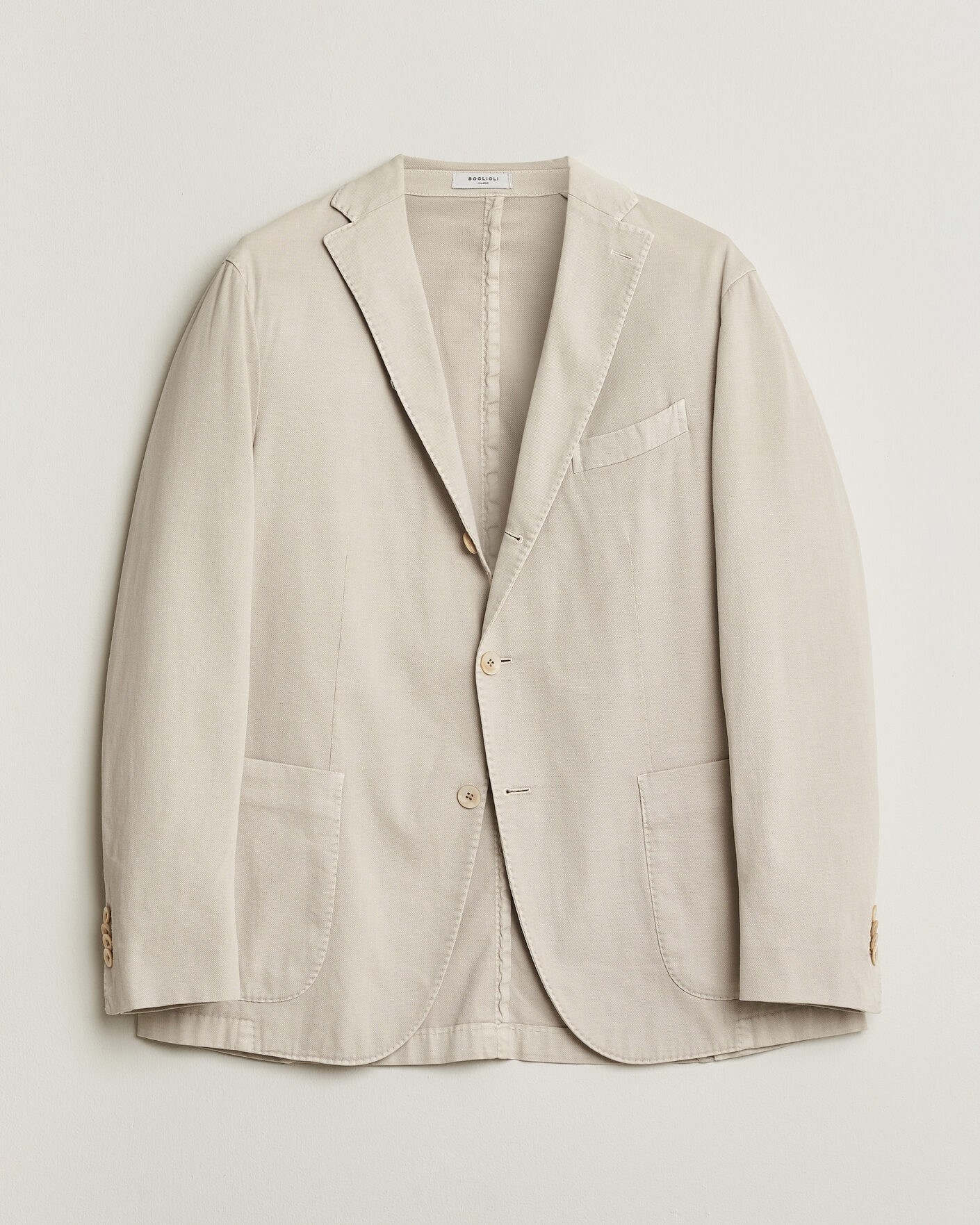 Herre | Pre-owned Dressjakker | Pre-owned | Boglioli K Jacket Cotton Stretch Blazer Light Beige 52