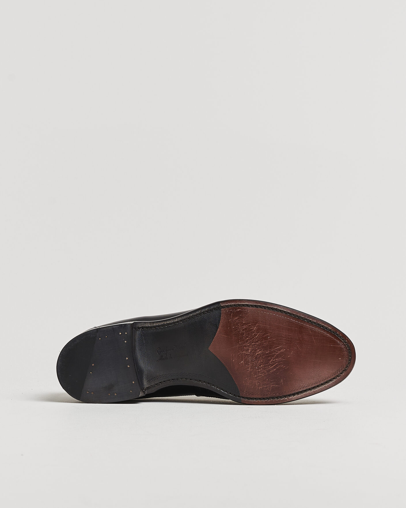 Herre | Pre-owned Randsydde sko | Pre-owned | Loake 1880 Hornbeam Eco Penny Loafer Black Calf UK10 - EU44