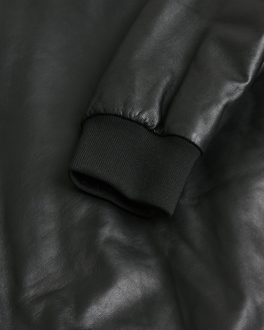 Herre | Pre-owned Jakker | Pre-owned | Z Zegna Lambskin Bomber Jacket Black M