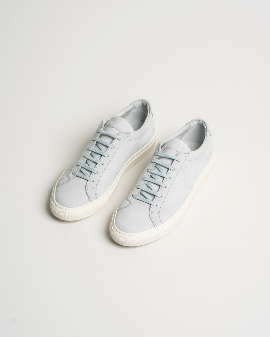 Herre | Common Projects Original Achilles Nubuck Sneaker Grey | Pre-owned | Common Projects Original Achilles Nubuck Sneaker Grey