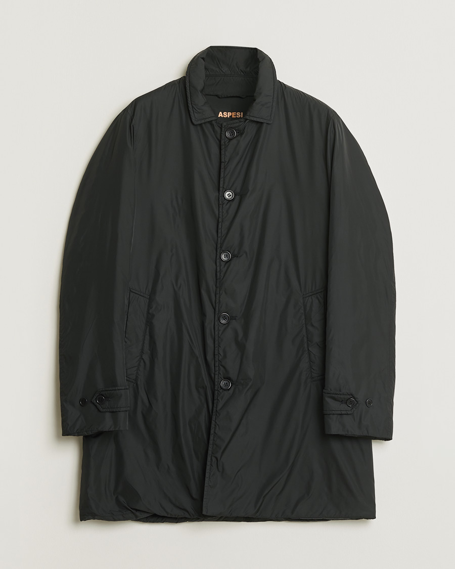 Herre | Pre-owned Jakker | Pre-owned | Aspesi Limone Winter Raincoat Black L