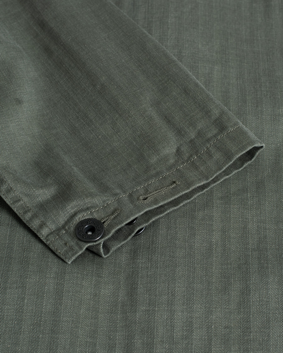 Herre | BEAMS PLUS MIL Chore Jacket Olive | Pre-owned | BEAMS PLUS MIL Chore Jacket Olive