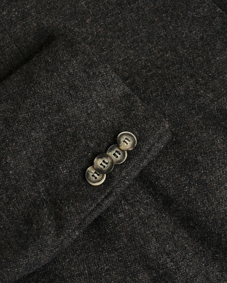 Herre | Pre-owned Dressjakker | Pre-owned | Tiger of Sweden Wool Flannel Blazer Brown 46