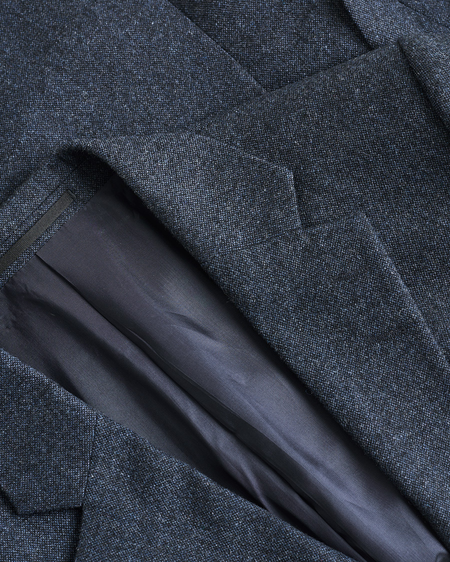 Herre | Tiger of Sweden Justin Brushed Wool Suit Midnight Blue 50/52 | Pre-owned | Tiger of Sweden Justin Brushed Wool Suit Midnight Blue 50/52