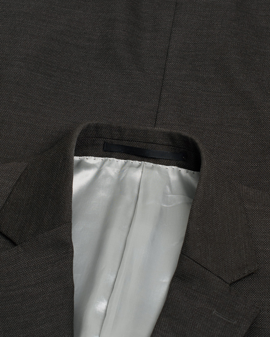 Herre | Tiger of Sweden Richmond Wool Blazer Brown 48 | Pre-owned | Tiger of Sweden Richmond Wool Blazer Brown 48