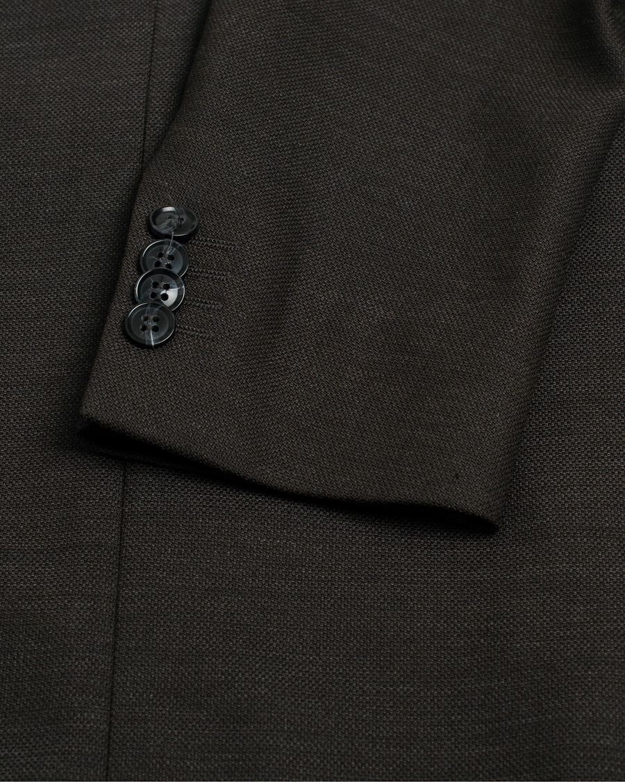 Herre | Tiger of Sweden Richmond Wool Blazer Brown 48 | Pre-owned | Tiger of Sweden Richmond Wool Blazer Brown 48