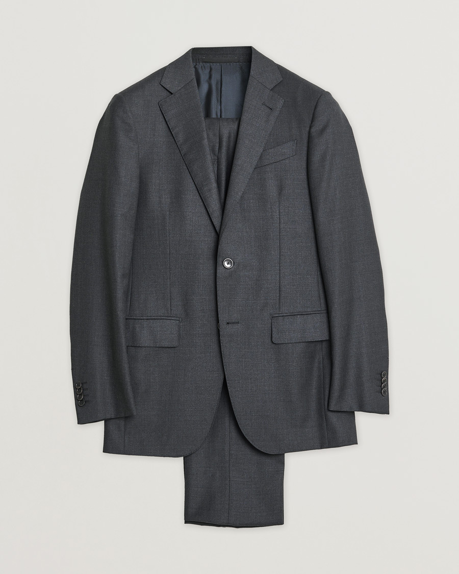 Herre | Pre-owned Dresser | Pre-owned | Ermenegildo Zegna Wool Suit Grey 44