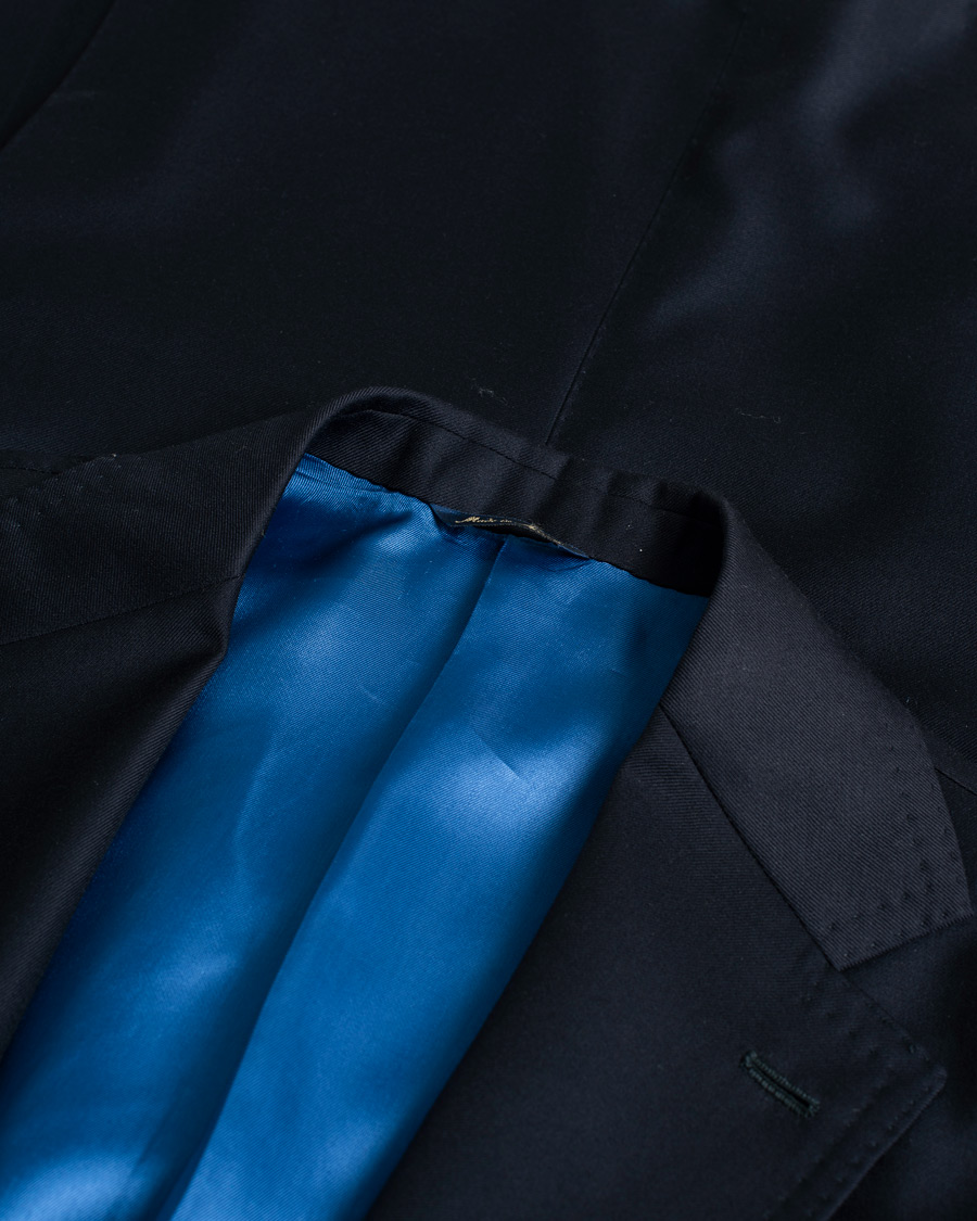 Herre | Pre-owned Dressjakker | Pre-owned | Gabo Napoli Navy Wool Blazer 52