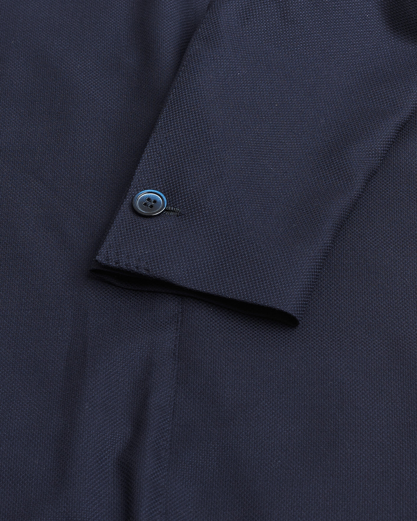 Herre | Pre-owned Dressjakker | Pre-owned | Gabo Napoli Navy Hopsack Wool Blazer 50
