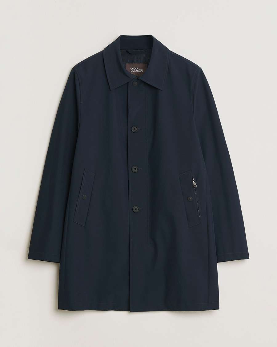 Herre | Pre-owned Jakker | Pre-owned | Oscar Jacobson Johnson Coat Navy 50