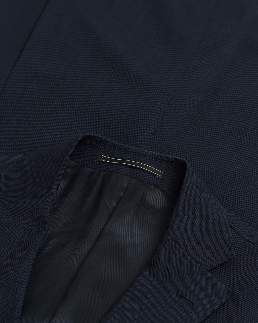 Herre | Pre-owned Dressjakker | Pre-owned | Corneliani Wool Hopsack Blazer Navy 48