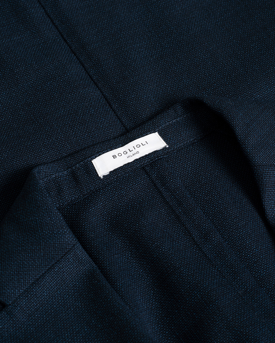 Herre | Dressjakker | Pre-owned | Boglioli K Jacket Wool Hopsack Blazer Navy