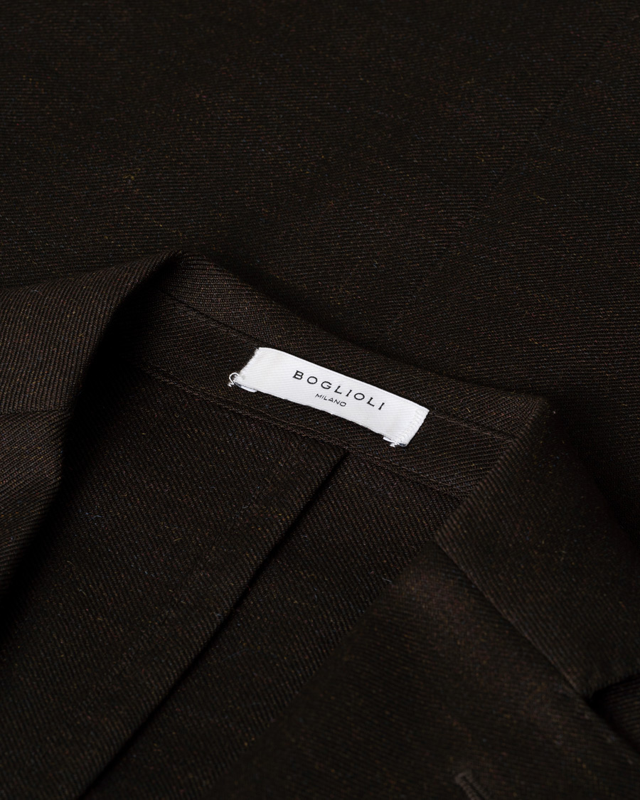 Herre | Dressjakker | Pre-owned | Boglioli K Jacket Wool Mohair Blazer Brown 46
