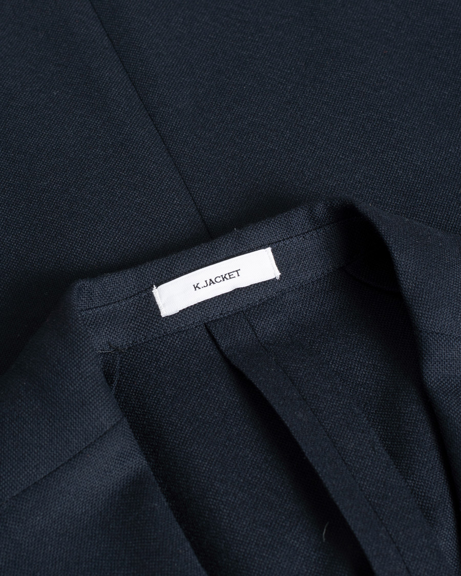 Herre | Dressjakker | Pre-owned | Boglioli K Jacket Wool Hopsack Blazer Navy