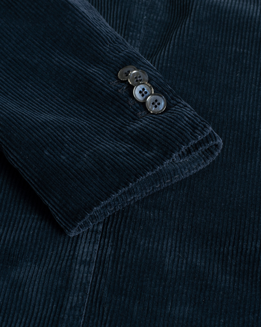 Herre | Dressjakker | Pre-owned | L.B.M. 1911 Jack Corduroy Blazer Navy 50