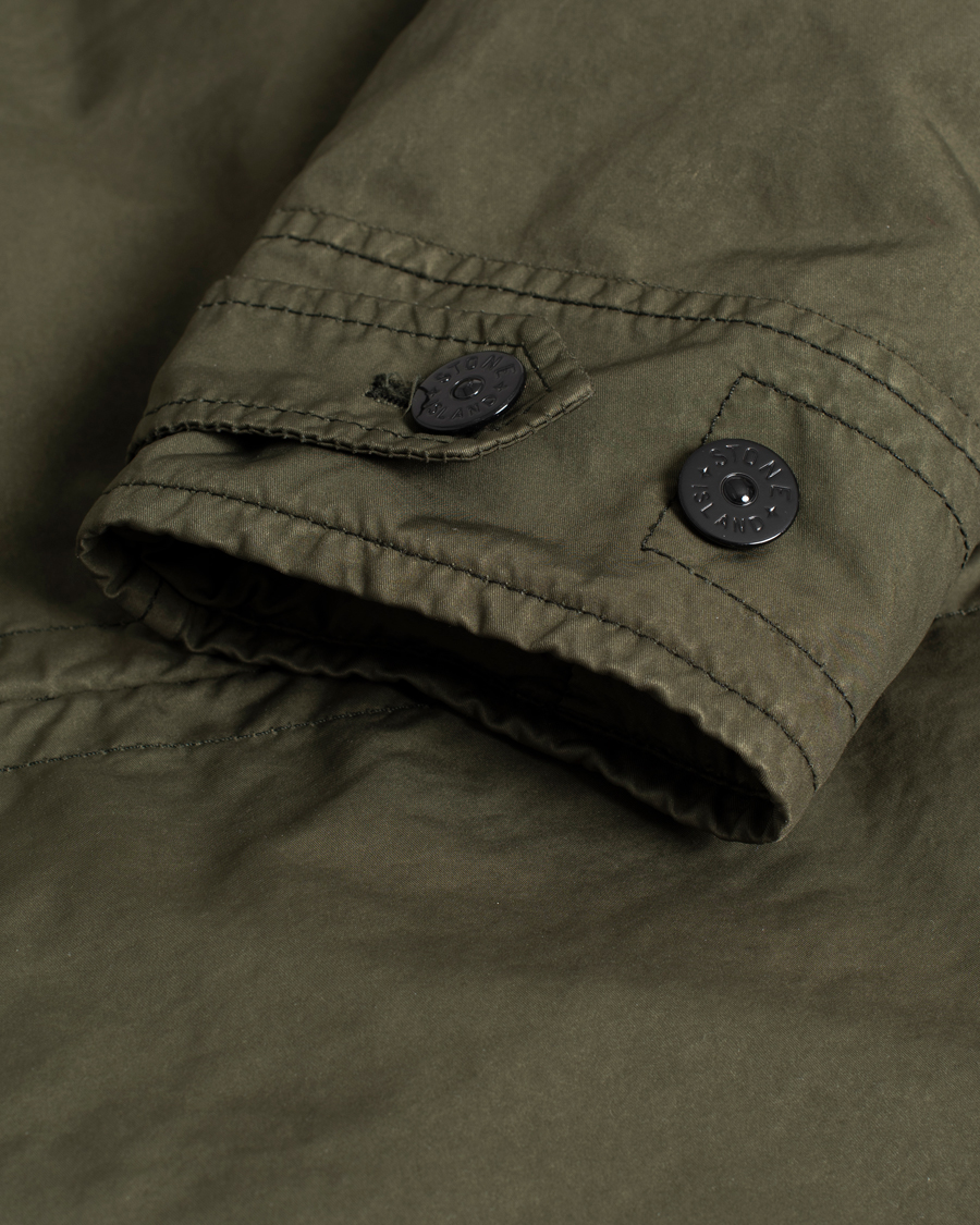 Herre | Stone Island David-TC Padded Field Jacket Olive | Pre-owned | Stone Island David-TC Padded Field Jacket Olive