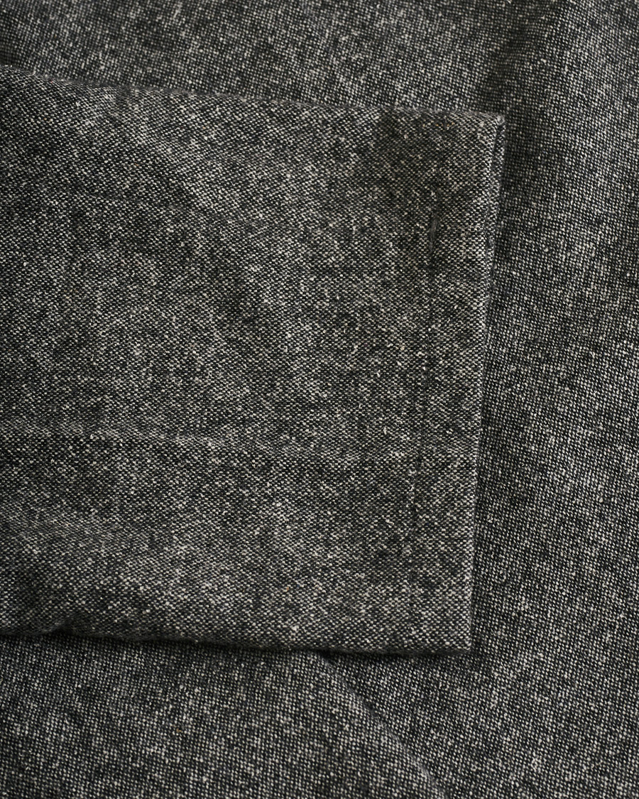 Herre | Incotex Slim Fit Washed Wool/Silk Slacks Grey Melange | Pre-owned | Incotex Slim Fit Washed Wool/Silk Slacks Grey Melange