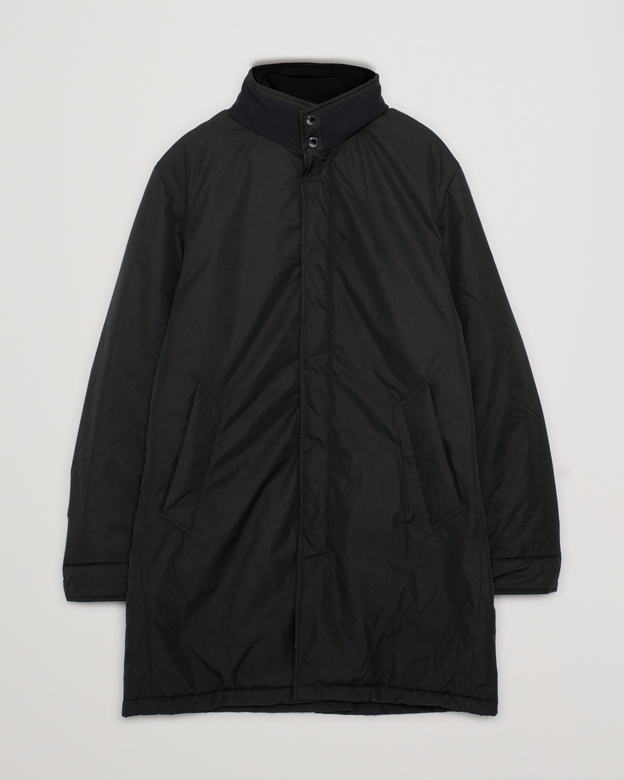 Herre | J.Lindeberg Hollis Tech Padded Coat Black | Pre-owned | J.Lindeberg Hollis Tech Padded Coat Black