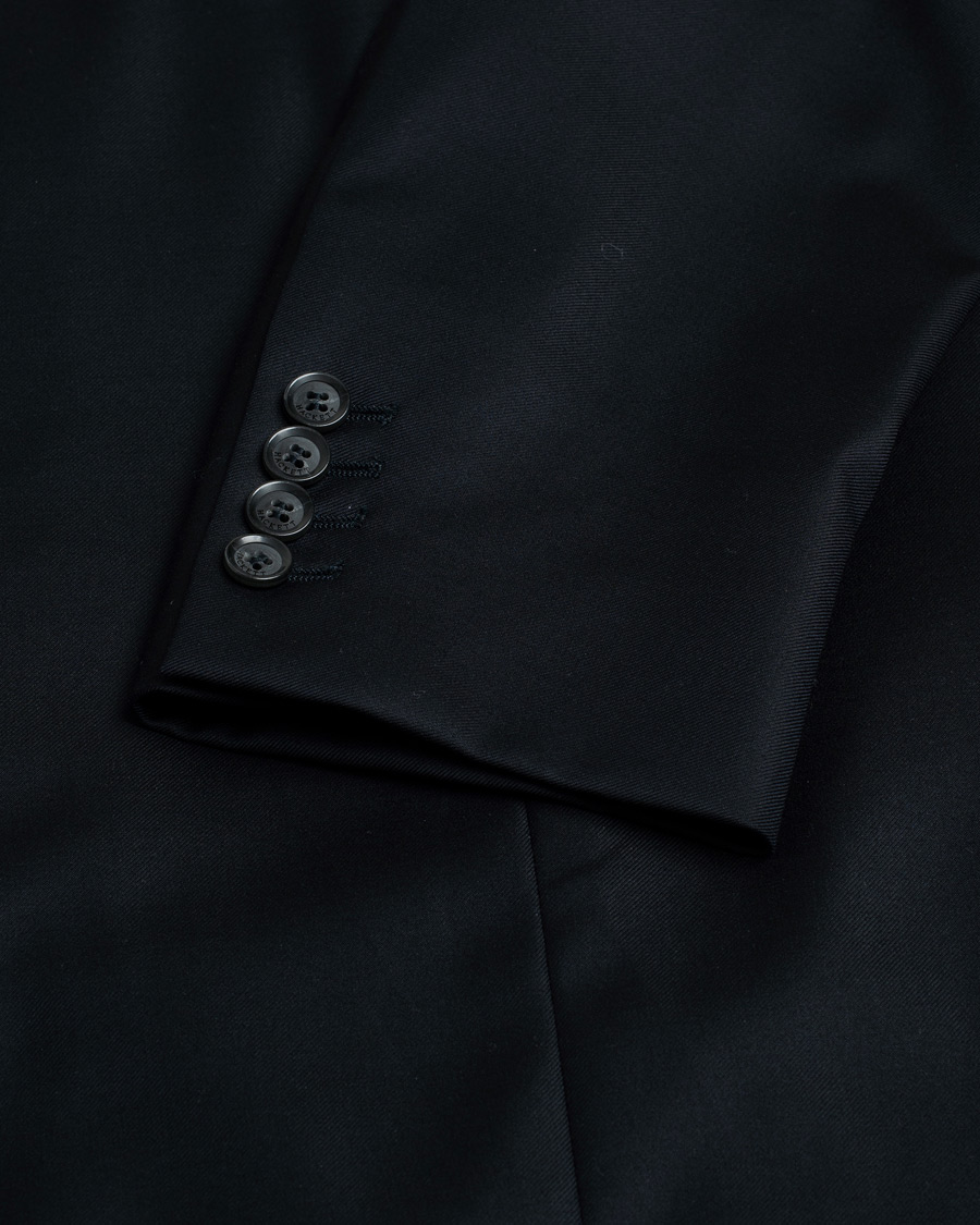 Herre | Hackett London Wool Blazer Navy 50 | Pre-owned | Hackett London Wool Blazer Navy 50