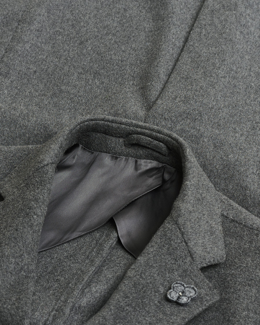 Herre | Pre-owned Jakker | Pre-owned | Lardini Wool Coat Grey 56
