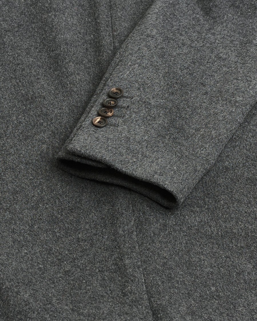 Herre | Pre-owned Jakker | Pre-owned | Lardini Wool Coat Grey 56