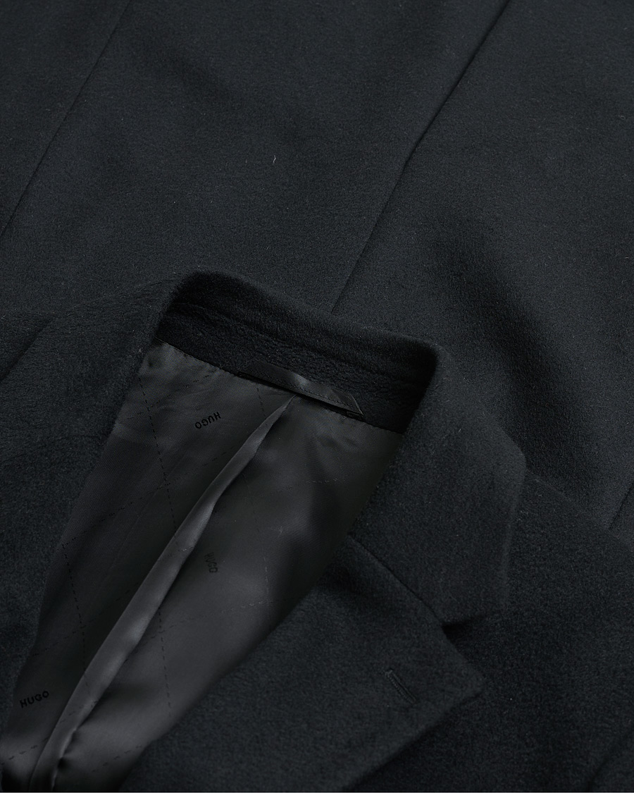 Herre | Pre-owned Jakker | Pre-owned | HUGO Cashmere Coat Black 46