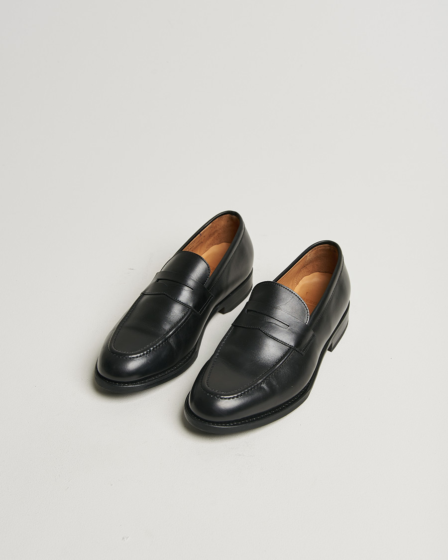 Herre | Myrqvist Stenhammar Loafer Black Calf | Pre-owned | Myrqvist Stenhammar Loafer Black Calf