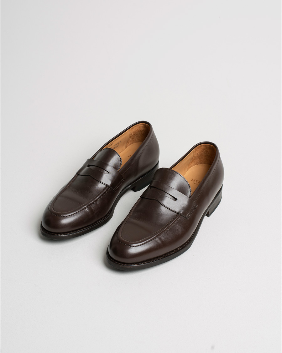 Herre | Myrqvist Stenhammar Loafer Dark Brown Calf | Pre-owned | Myrqvist Stenhammar Loafer Dark Brown Calf