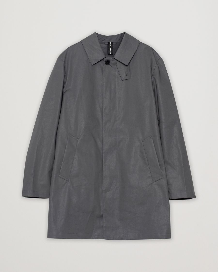 Herre | Mackintosh Cambridge Car Coat Cool Grey | Pre-owned | Mackintosh Cambridge Car Coat Cool Grey
