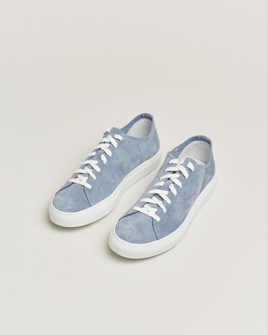 Herre | Diemme Loria Low Sneaker Sky Blue Suede | Pre-owned | Diemme Loria Low Sneaker Sky Blue Suede