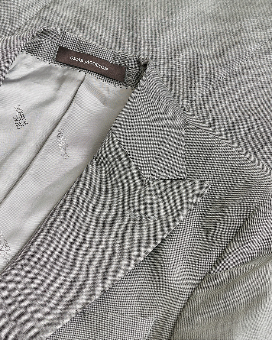 Herre | Oscar Jacobson Elmer Suit Grey Melange 48 | Pre-owned | Oscar Jacobson Elmer Suit Grey Melange 48