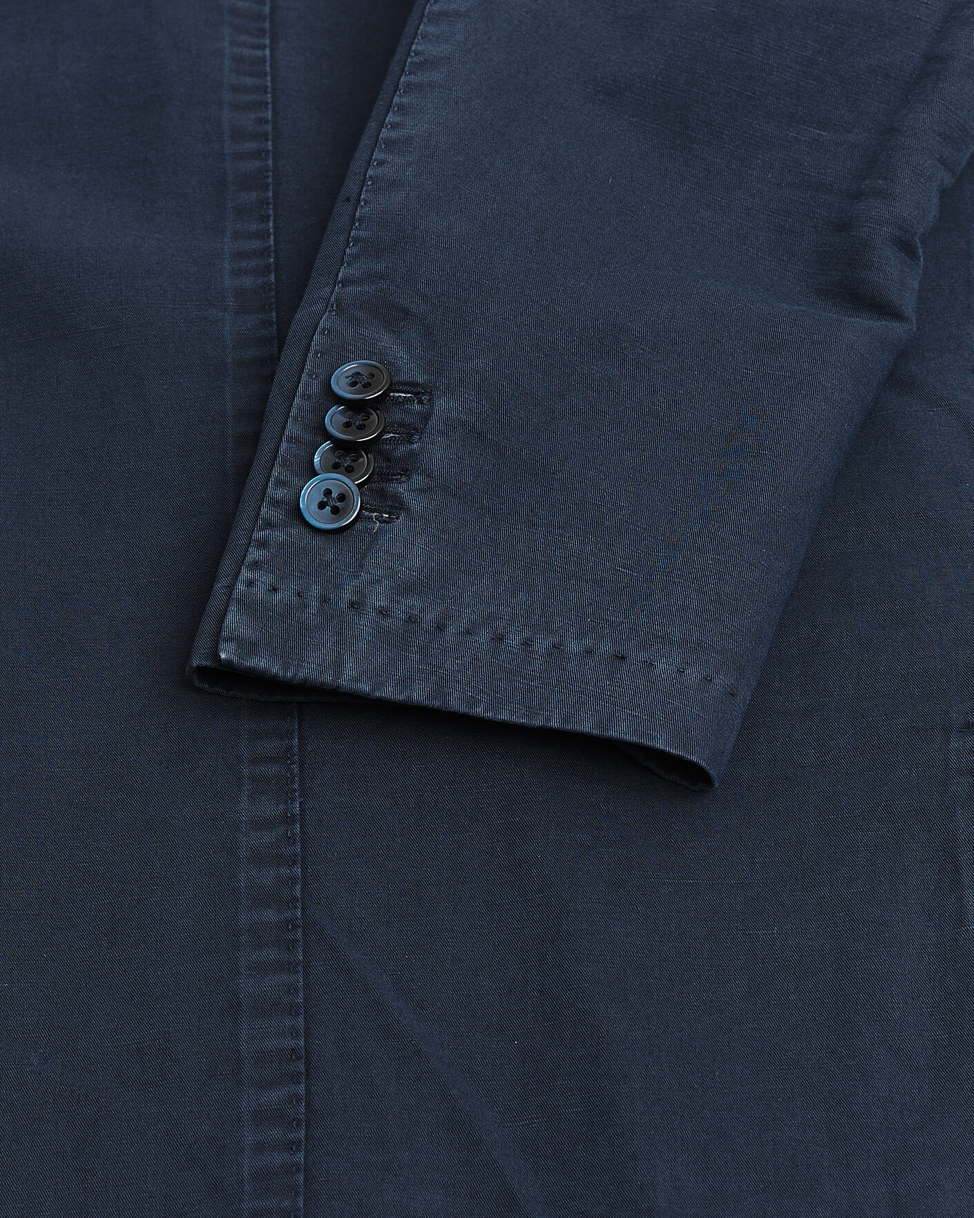 Herre | Pre-owned Dressjakker | Pre-owned | L.B.M. 1911 Jack Regular Fit Cotton & Linen Blazer Navy 52