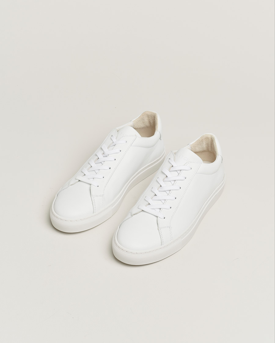 Herre | A Day's March Leather Marching Sneaker White | Pre-owned | A Day's March Leather Marching Sneaker White