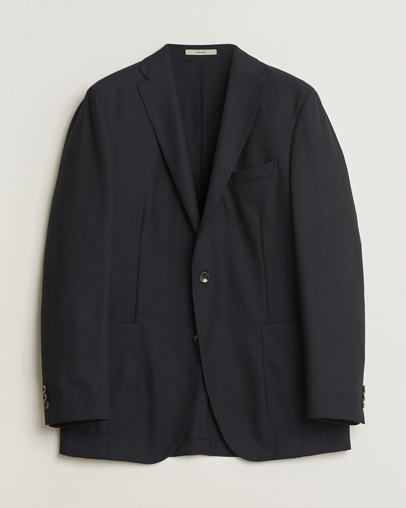 Herre | Pre-owned Dressjakker | Pre-owned | Boglioli Dover Wool Hopsack Blazer Black 52