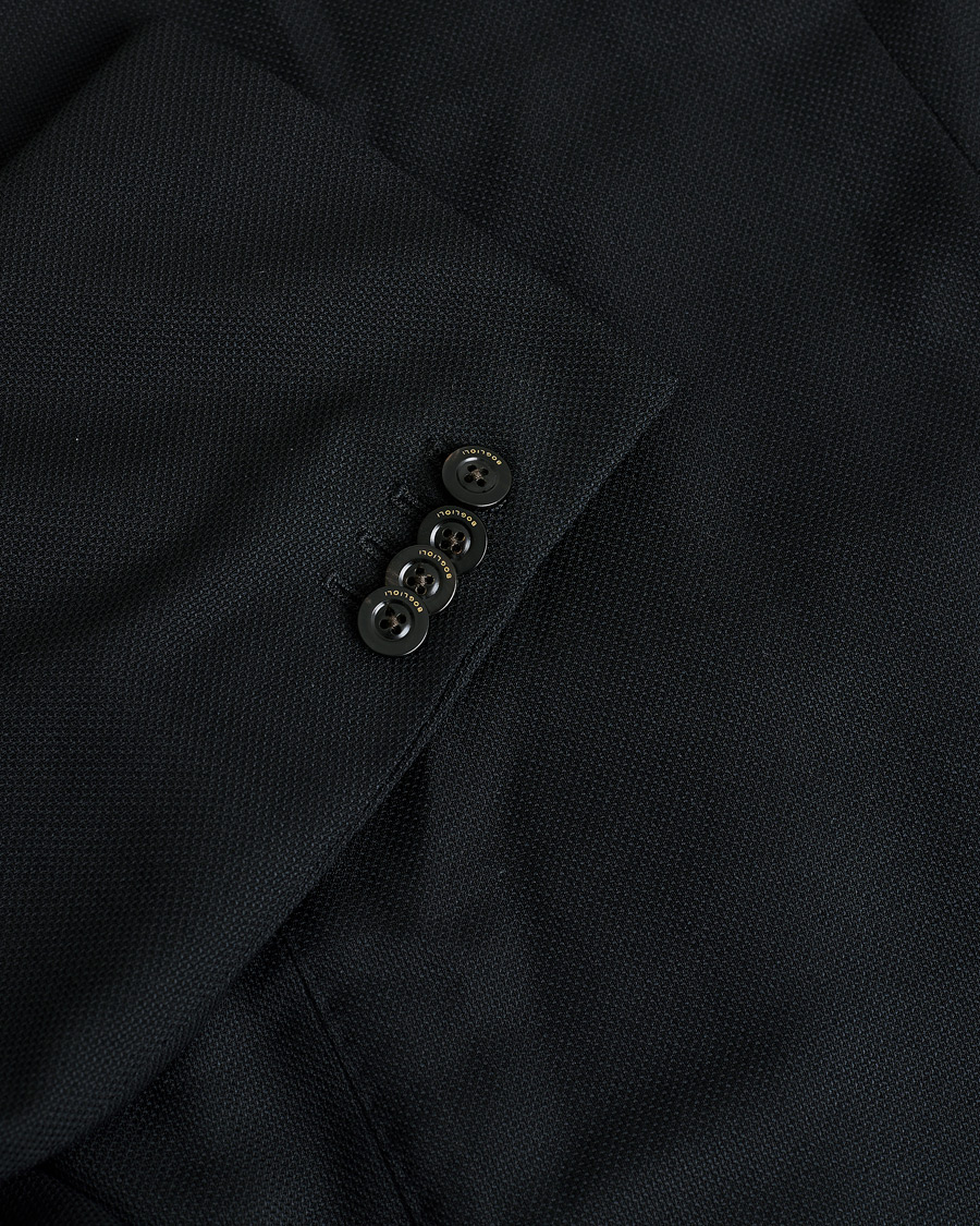 Herre | Pre-owned Dressjakker | Pre-owned | Boglioli K Jacket Wool Hopsack Blazer Black