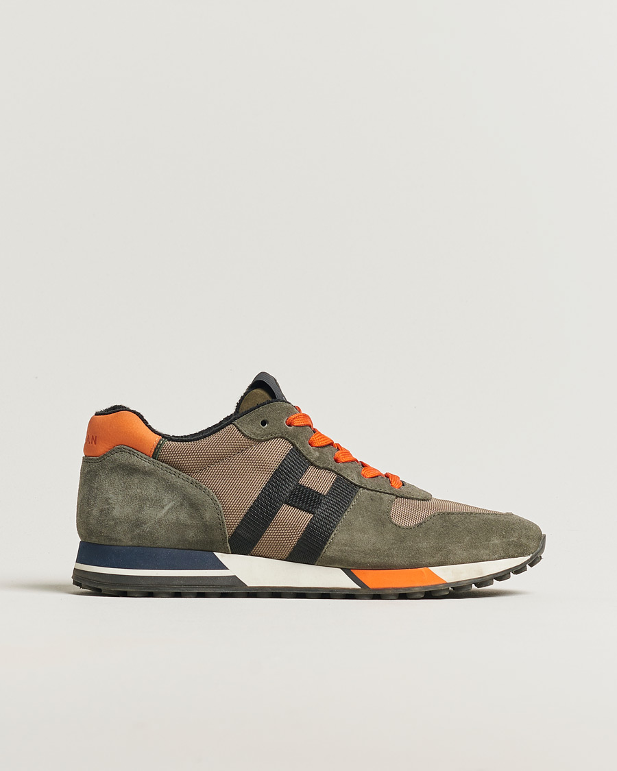 Herre | Hogan H86 Sneakers Grey/Orange UK6 - EU39,5 | Pre-owned | Hogan H86 Sneakers Grey/Orange UK6 - EU39,5