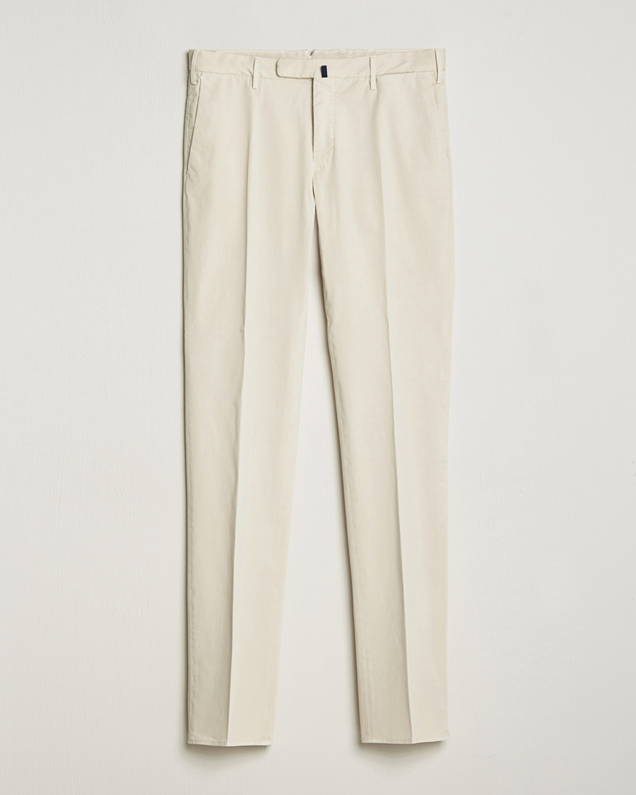 Herre | Pre-owned Bukser | Pre-owned | Incotex Slim Fit Comfort Chinos Off White 48