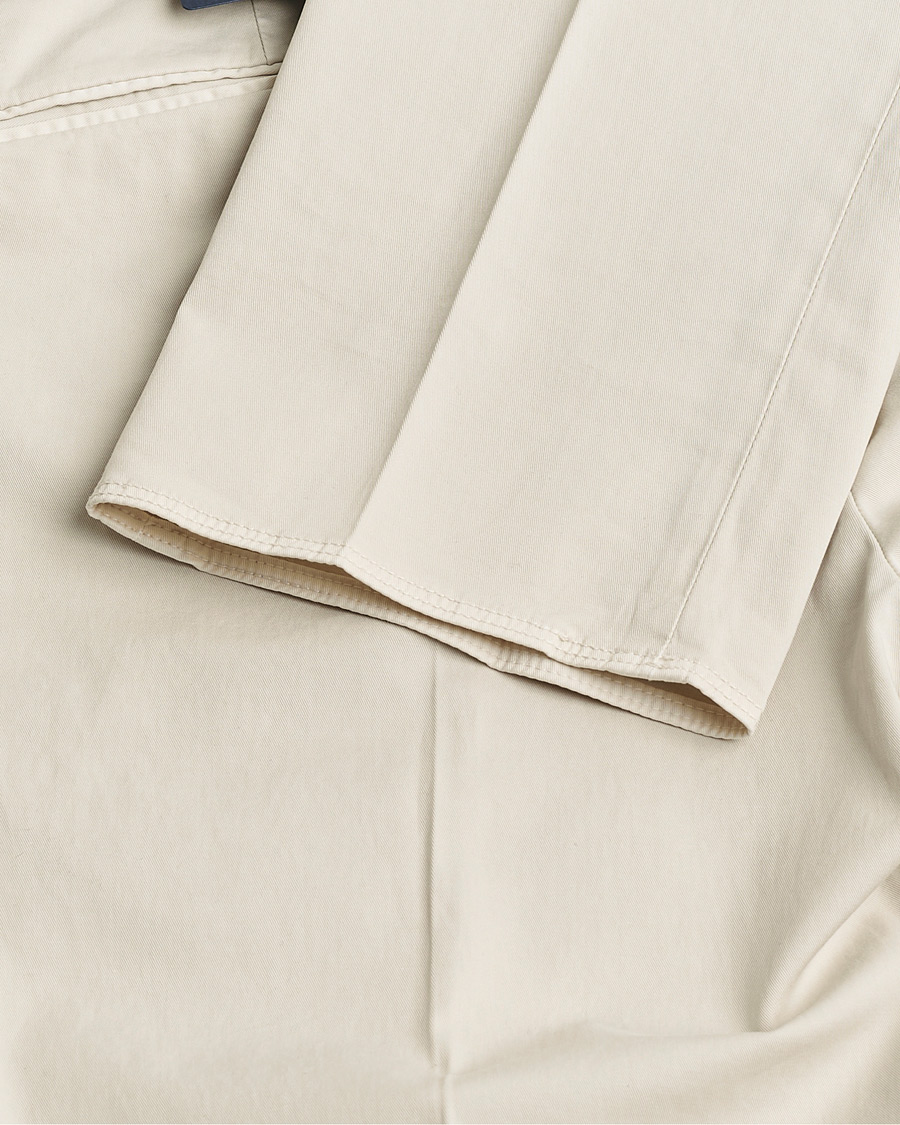 Herre | Pre-owned Bukser | Pre-owned | Incotex Slim Fit Comfort Chinos Off White 48