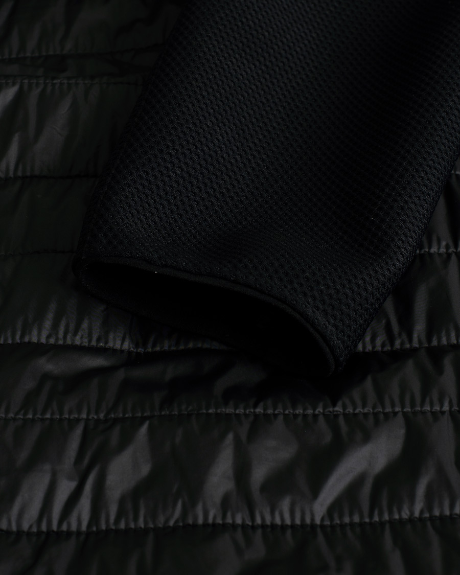 Herre | Parajumpers Nolan Mesh Hooded Hybrid Black | Pre-owned | Parajumpers Nolan Mesh Hooded Hybrid Black