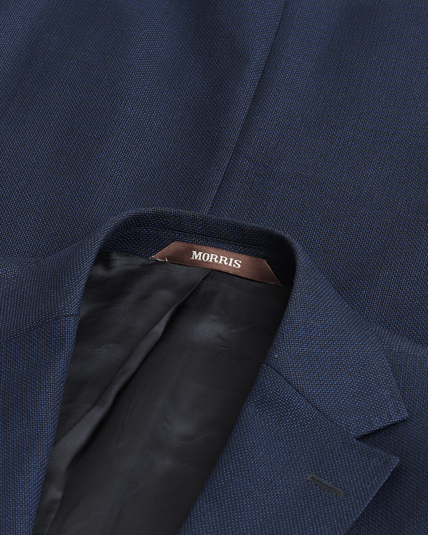 Herre | Pre-owned Dressjakker | Pre-owned | Morris Heritage Wool Hopsack Club Blazer Navy 52