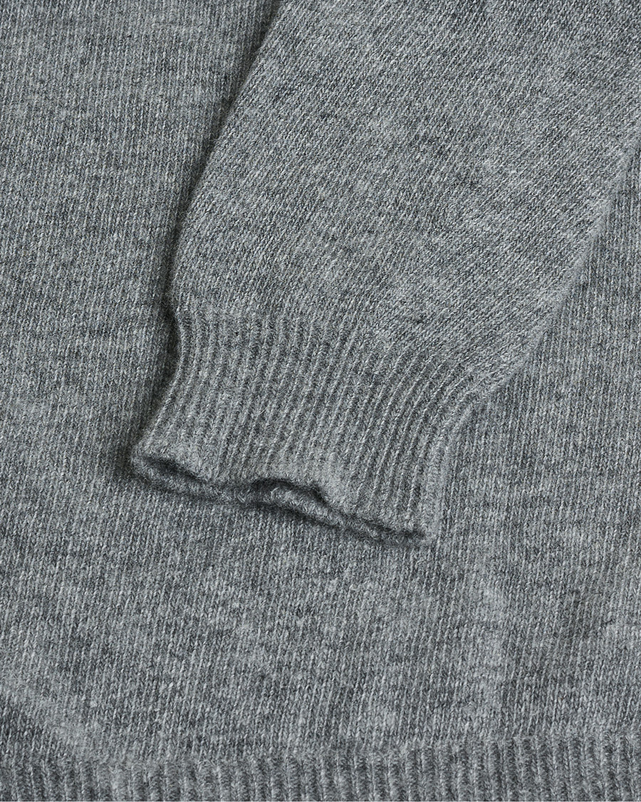 Herre | Pre-owned Gensere | Pre-owned | Jil Sander Cashmere/Merino Round Neck Sweater Grey Melange