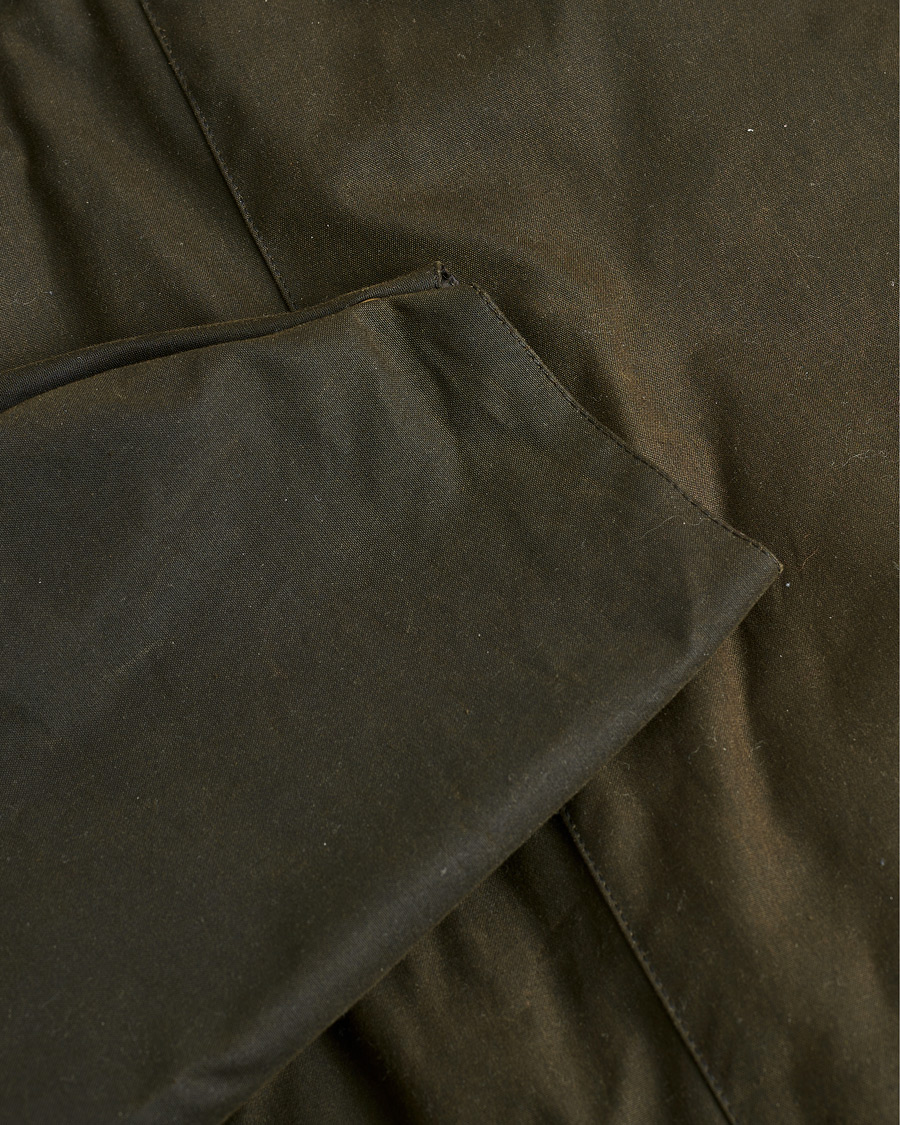 Herre | Pre-owned Jakker | Pre-owned | Barbour Heritage Bedale Wax Trench Coat Olive M