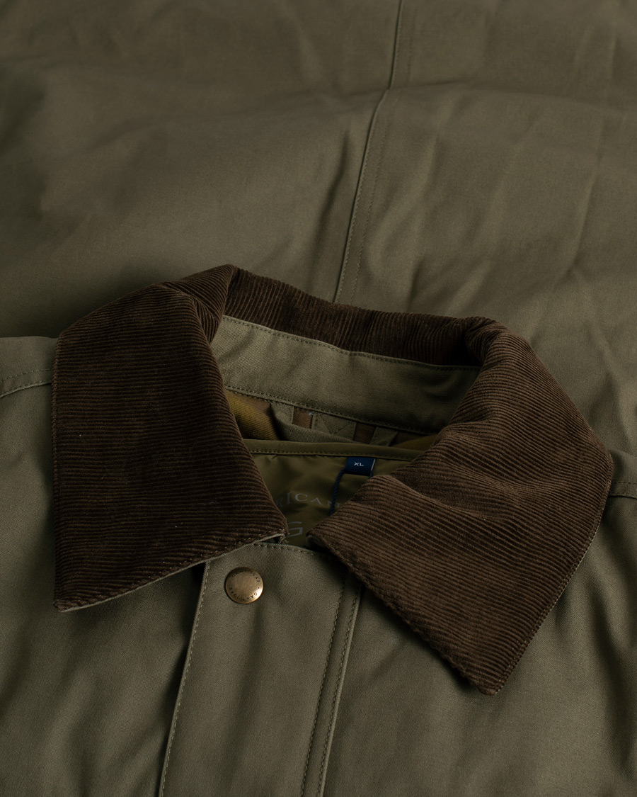 Herre | Pre-owned Jakker | Pre-owned | GANT Waxed Double Decker Jacket Hunter Green XL
