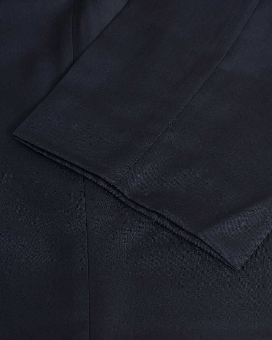 Herre | Boglioli Wool Trousers Navy 46 | Pre-owned | Boglioli Wool Trousers Navy 46